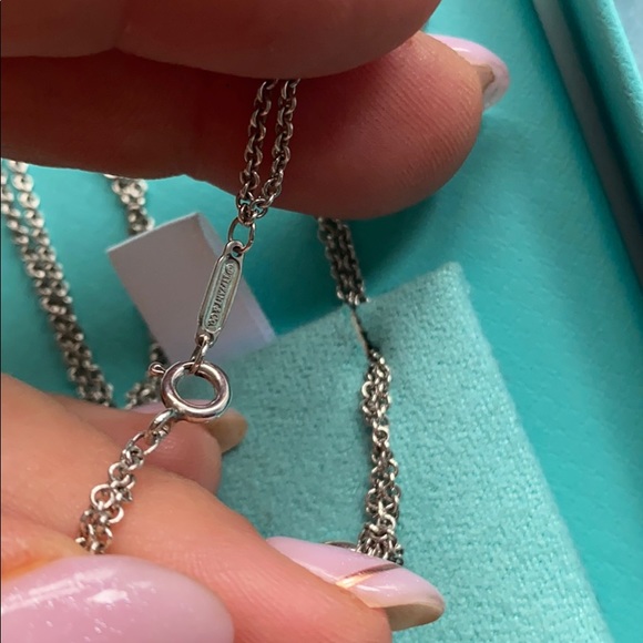 Tiffany & Co Silver Infinity Pendant Necklace - Picture 5 of 11